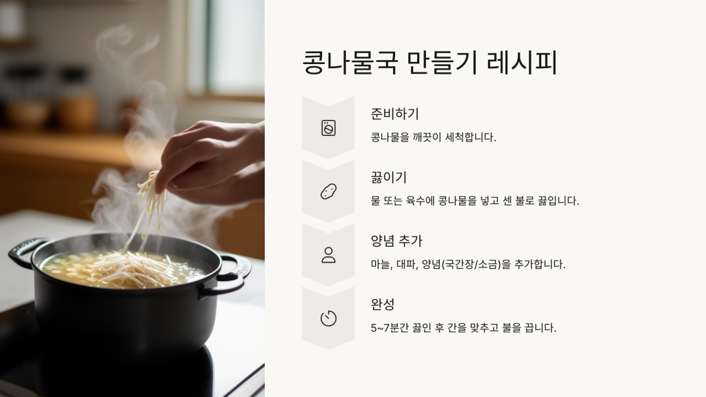 콩나물국